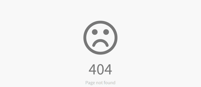 404 Error, Page not found